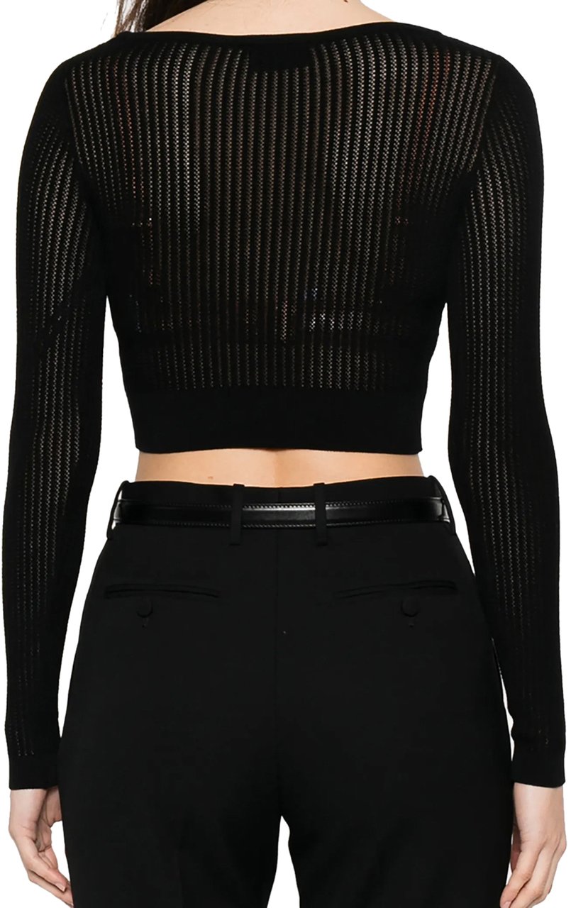 Elisabetta Franchi Sweaters Black Zwart
