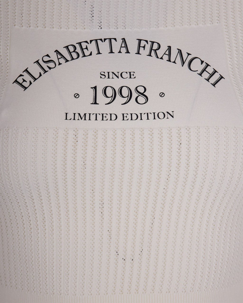 Elisabetta Franchi Sweaters Ivory Wit
