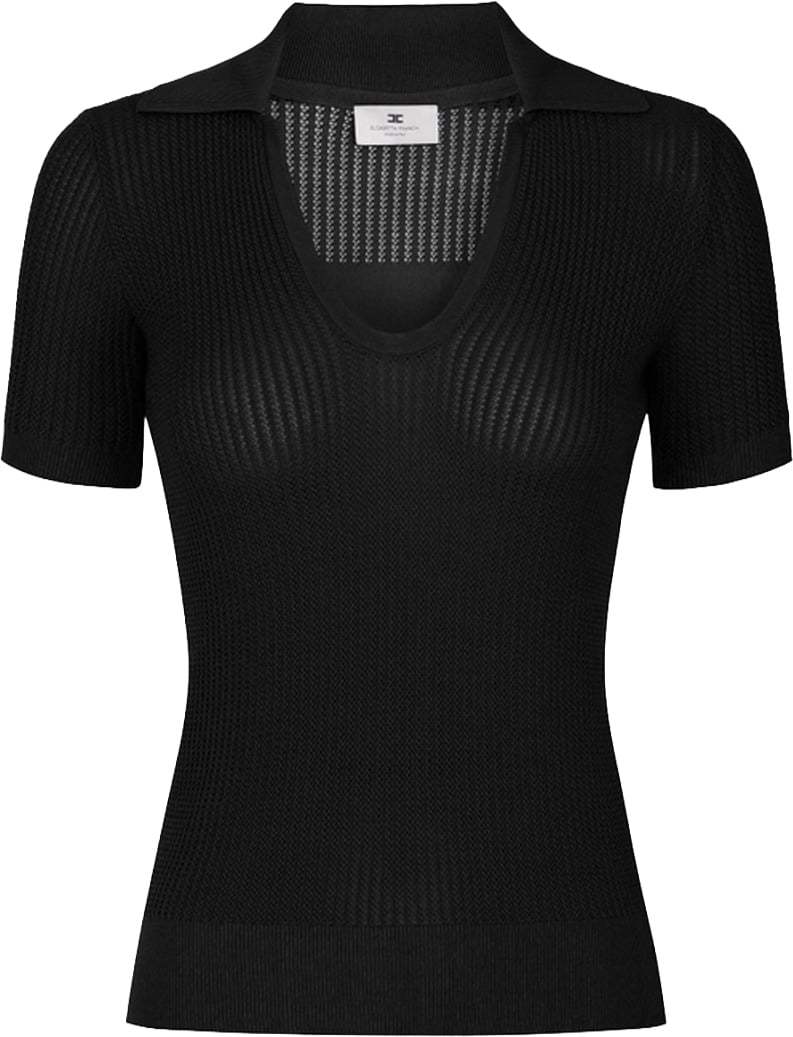 Elisabetta Franchi Sweaters Nero Zwart