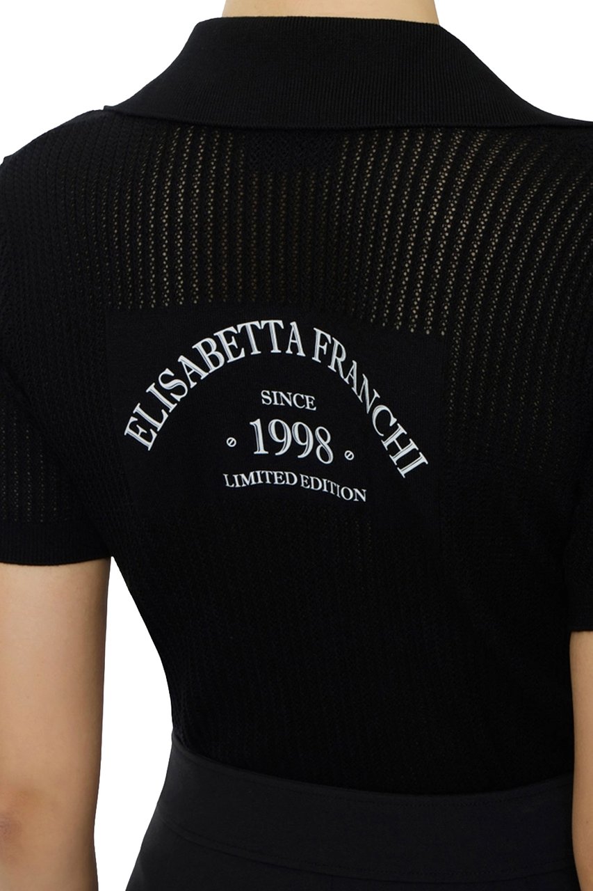 Elisabetta Franchi Sweaters Nero Zwart