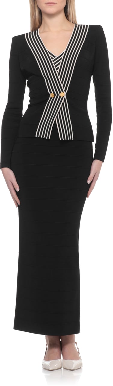 Elisabetta Franchi Sweaters Black Zwart