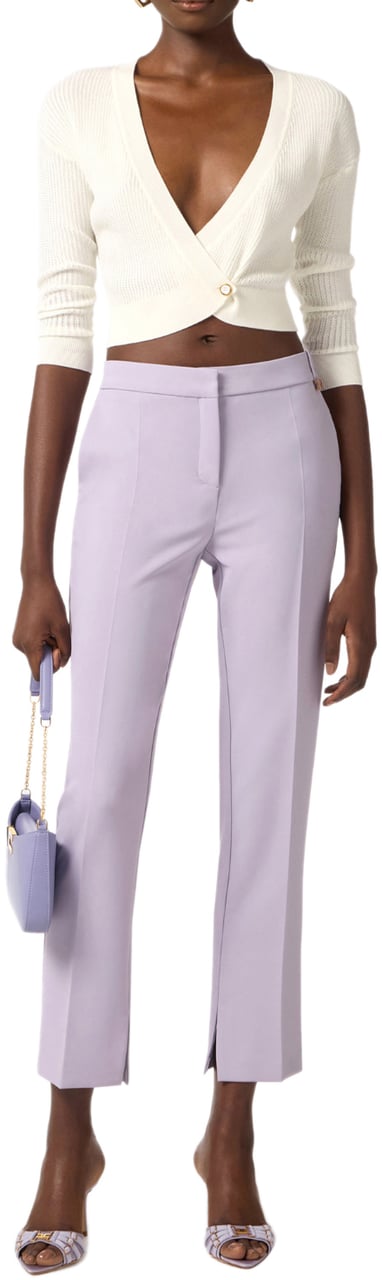 Elisabetta Franchi Sweaters Ivory Wit