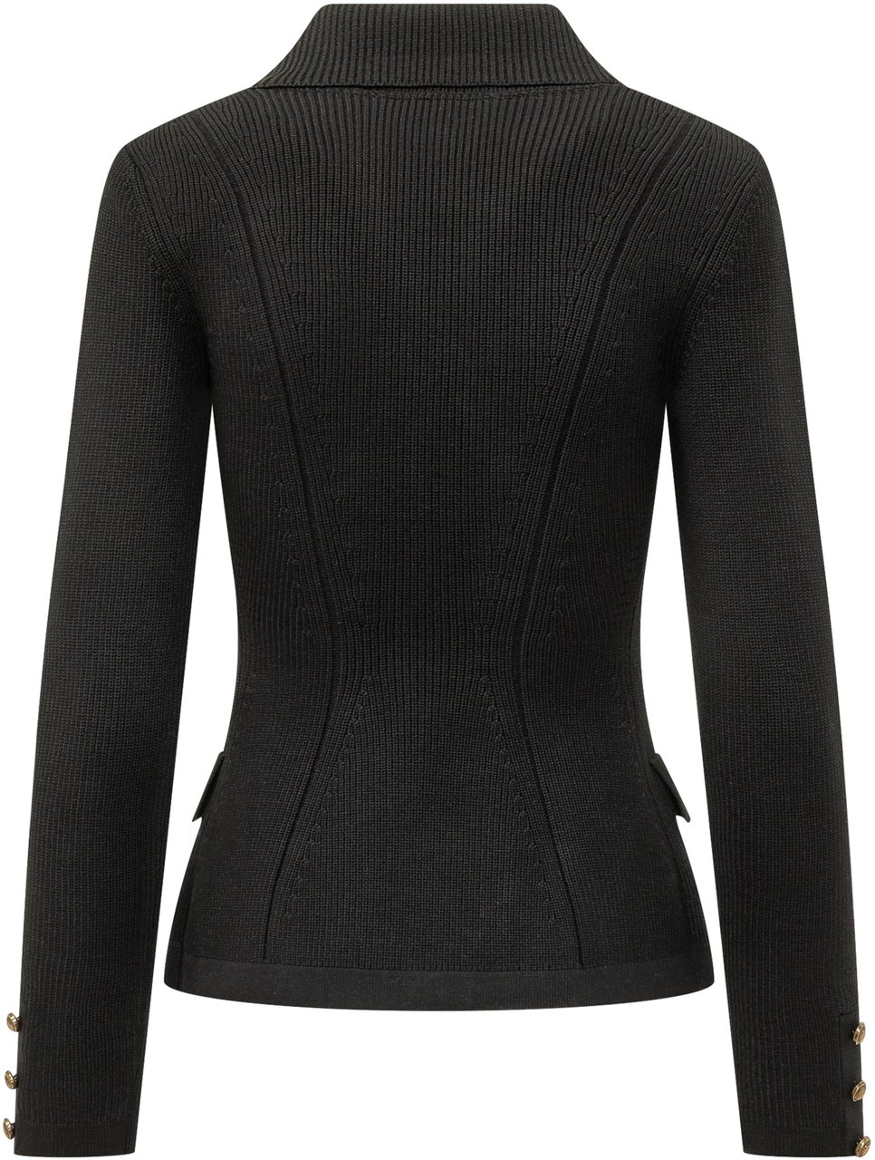 Elisabetta Franchi Blazer Doppiopetto Zwart