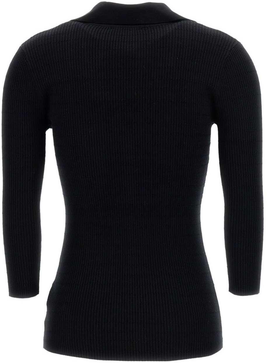 Elisabetta Franchi Sweaters Black Zwart