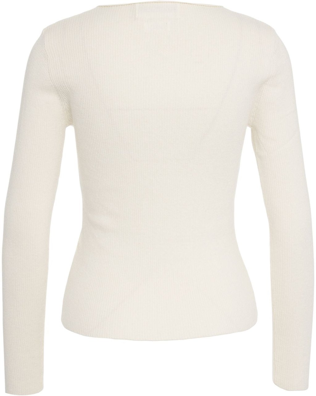 Elisabetta Franchi Cardigan with logo detail Wit