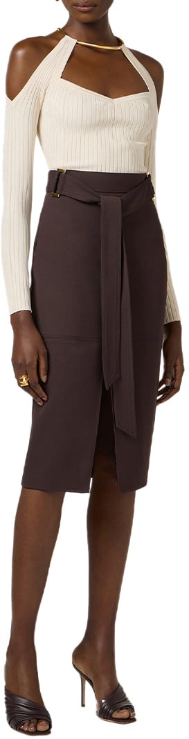 Elisabetta Franchi Sweaters White Wit