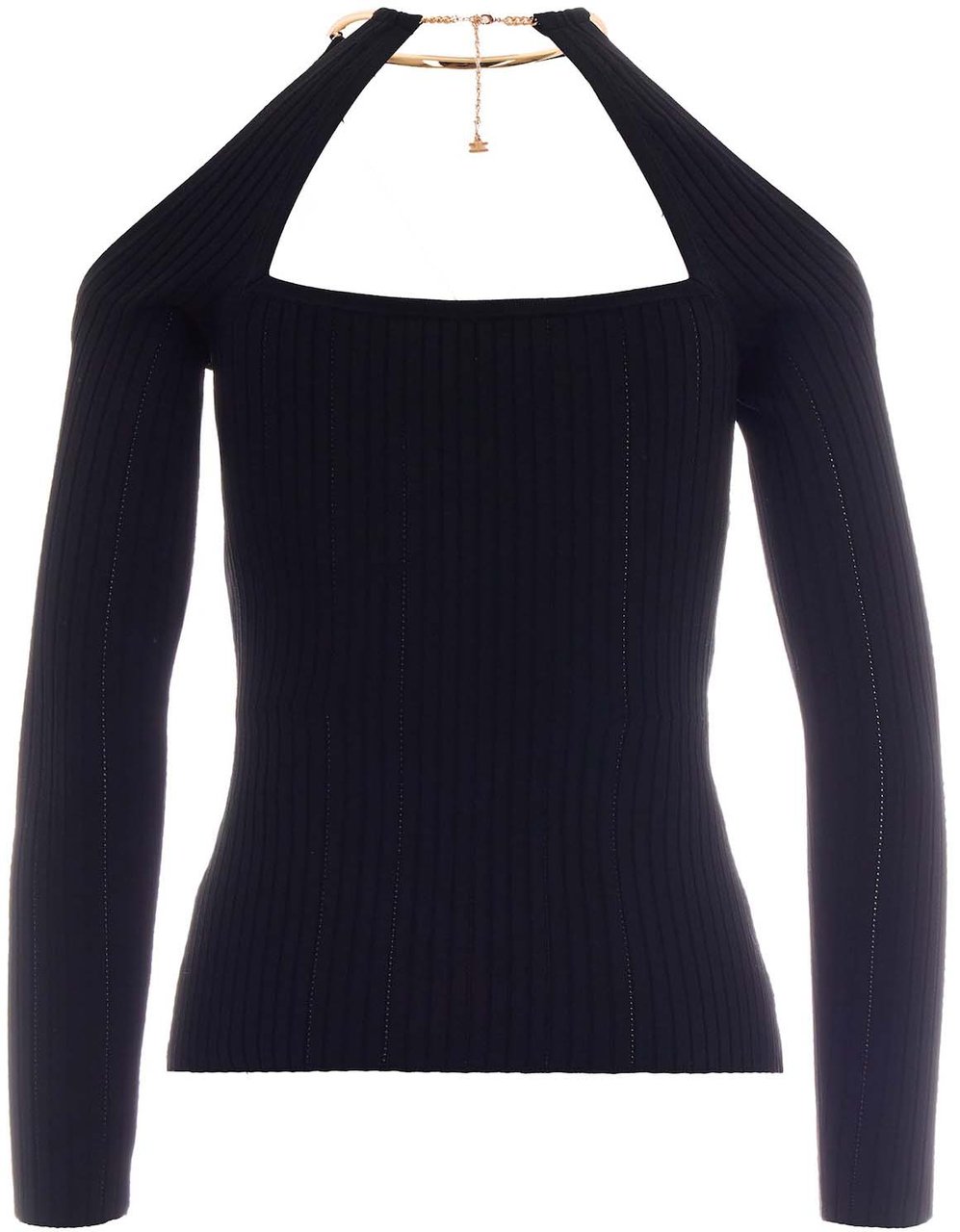 Elisabetta Franchi Sweaters Black Zwart