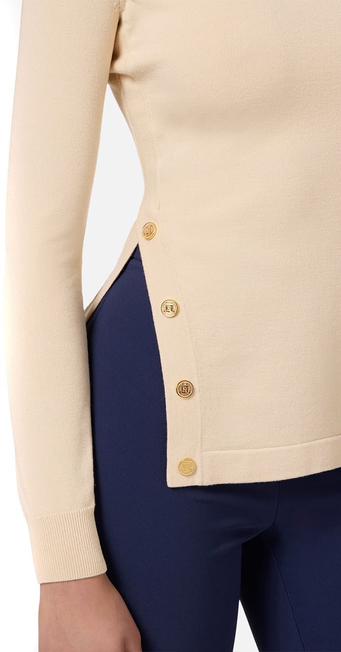 Elisabetta Franchi Sweaters White Wit