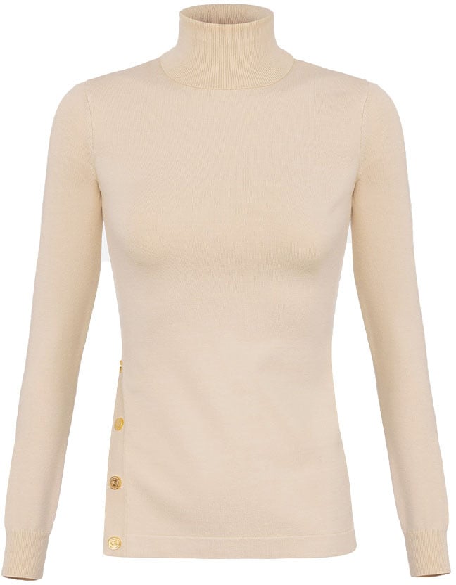 Elisabetta Franchi Sweaters White Wit