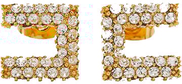 Elisabetta Franchi Bijoux Golden Goud