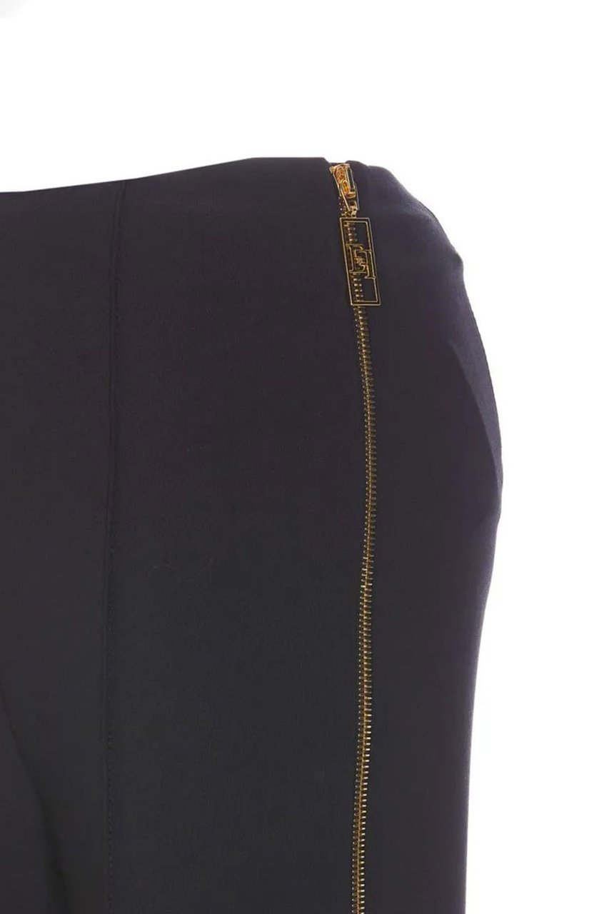 Elisabetta Franchi Trousers Black Zwart