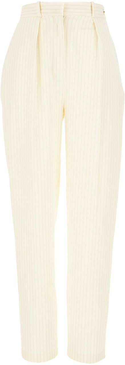 Elisabetta Franchi Elisabetta Franchi Printed stretch polyester blend pants Divers