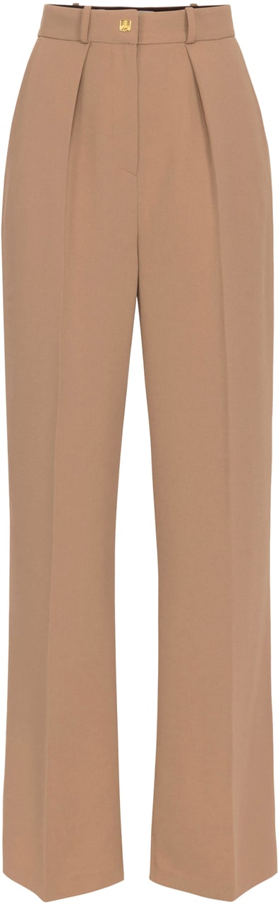 Elisabetta Franchi Trousers Brown Bruin