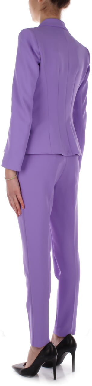 Elisabetta Franchi Trousers Iris Paars