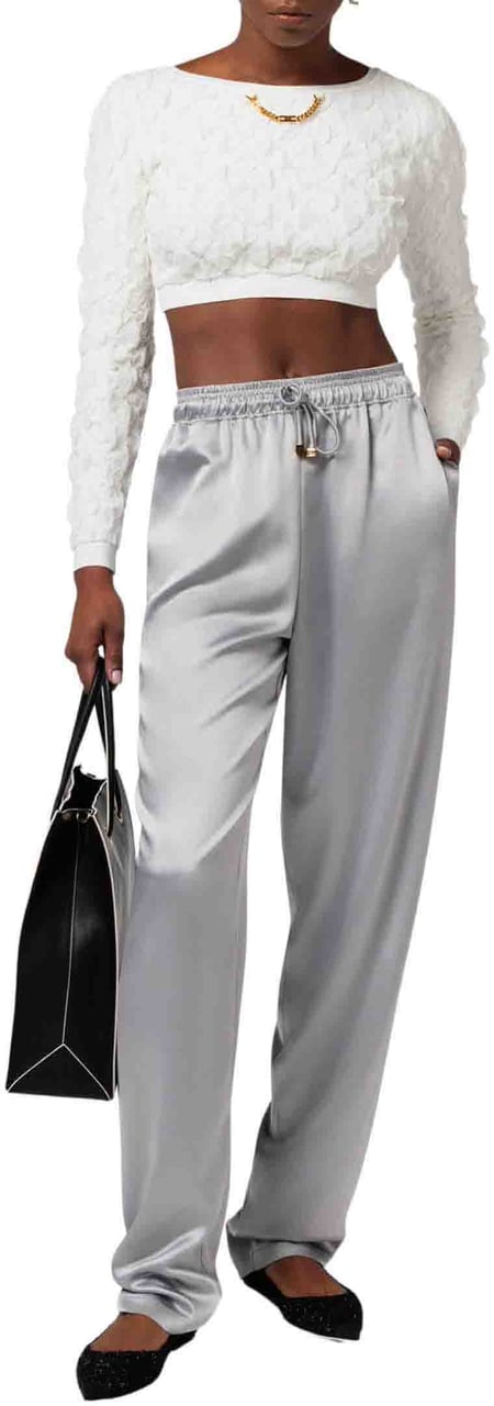 Elisabetta Franchi Elisabetta Franchi  Pantalons Grijs Pa05642e2 400 Grijs