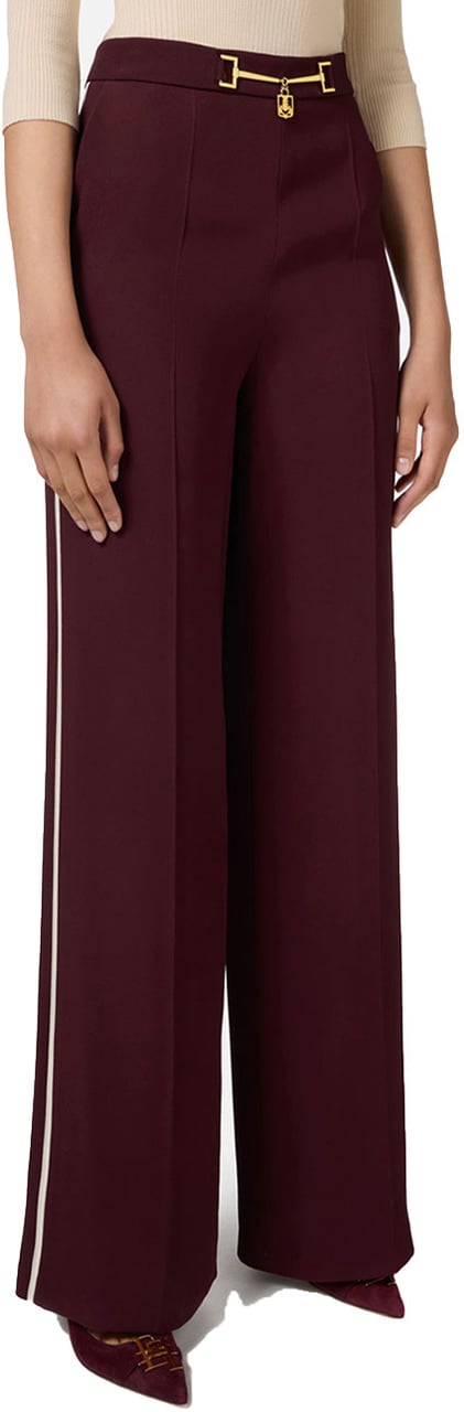 Elisabetta Franchi Trousers Red Rood