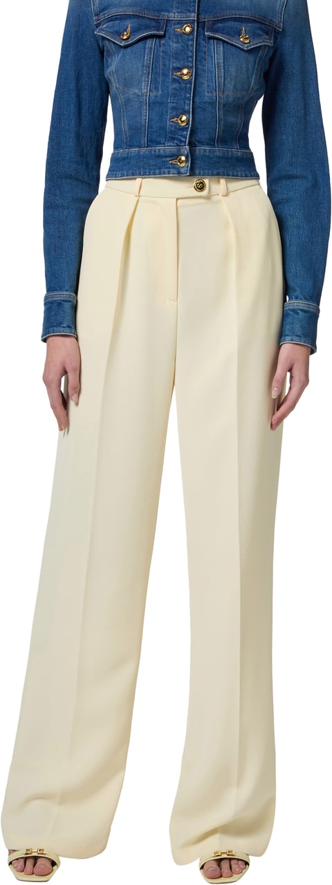 Elisabetta Franchi Trousers Lemonade Divers