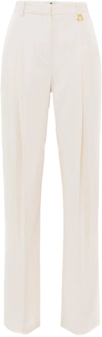 Elisabetta Franchi Trousers Beige Beige