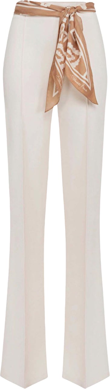 Elisabetta Franchi Elisabetta Franchi  Pantalons Ecru Pa0773 2e2 - 193 Wit