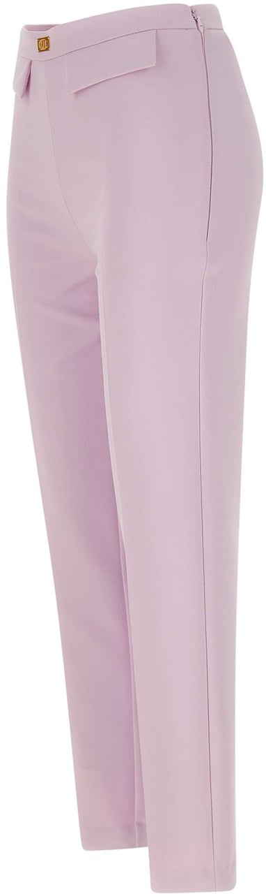 Elisabetta Franchi Trousers Pink Roze