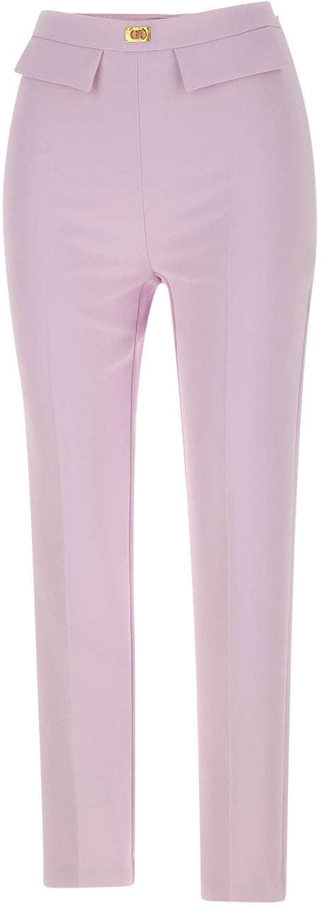Elisabetta Franchi Trousers Pink Roze