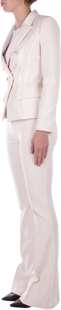 Elisabetta Franchi Trousers Burro Beige