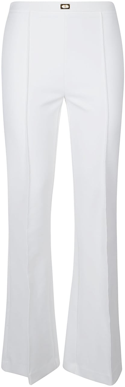Elisabetta Franchi Essential Pant White Wit