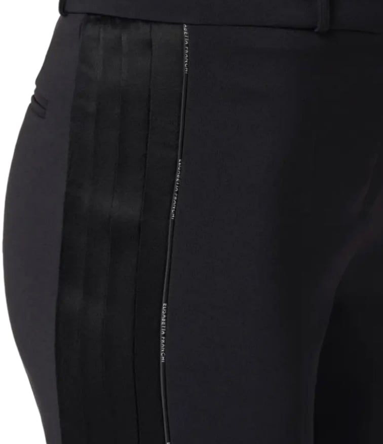Elisabetta Franchi Trousers Black Zwart