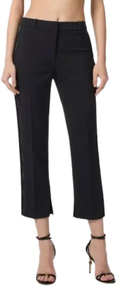 Elisabetta Franchi Trousers Black Zwart