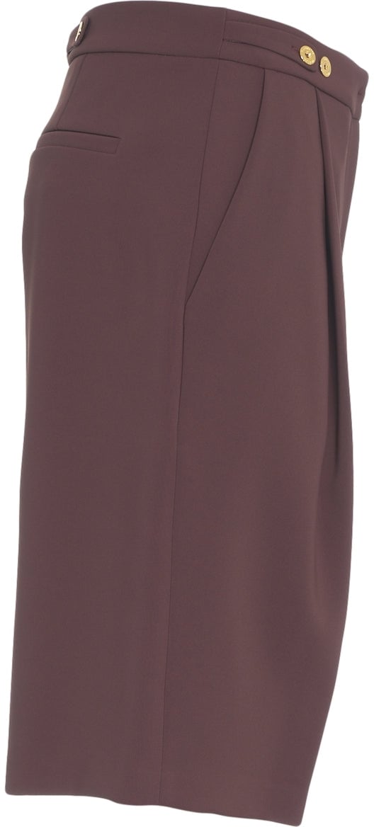 Elisabetta Franchi Bermuda shorts with decorative buttons Divers