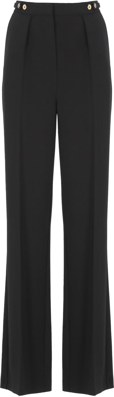 Elisabetta Franchi Trousers Black Zwart