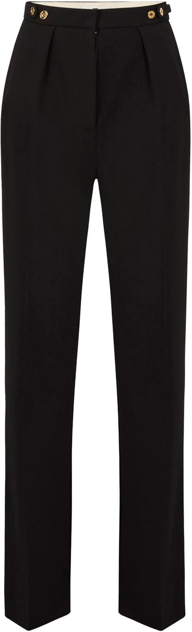 Elisabetta Franchi Trousers Black Zwart