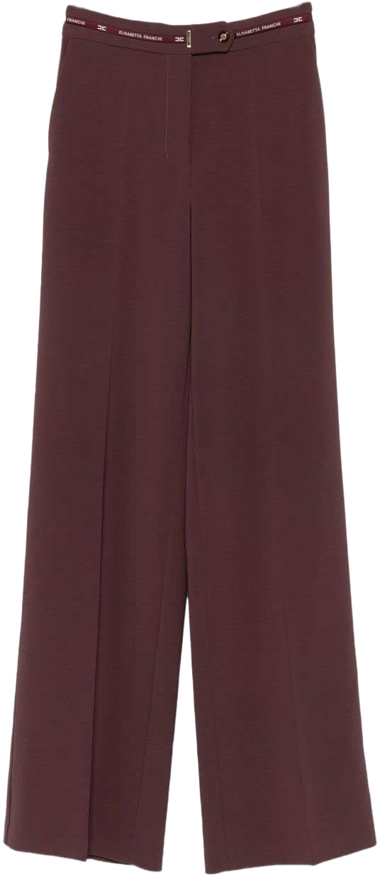 Elisabetta Franchi Trousers Red Rood