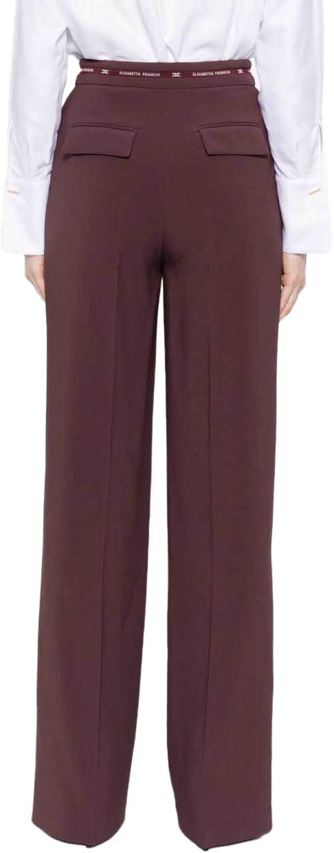Elisabetta Franchi Trousers Red Rood