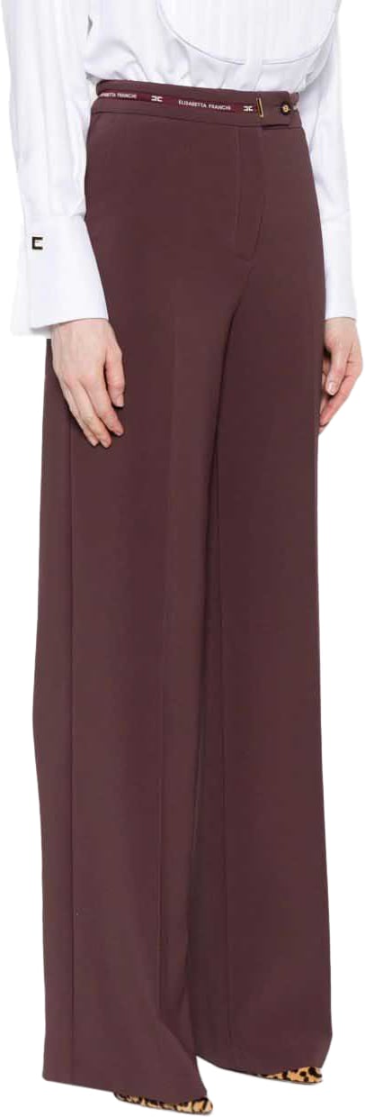 Elisabetta Franchi Trousers Red Rood
