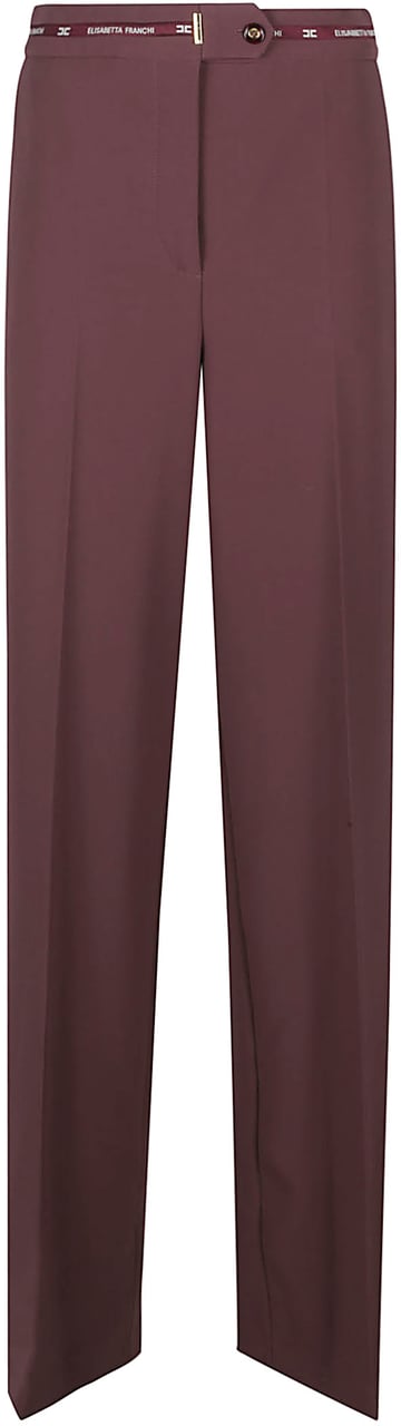 Elisabetta Franchi Pant Red Rood