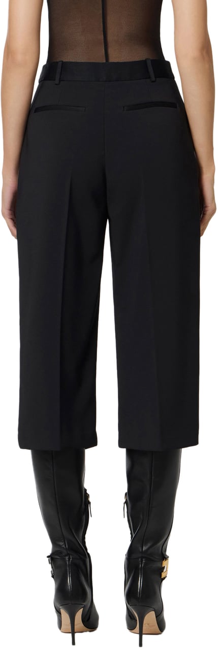 Elisabetta Franchi Trousers Black Zwart
