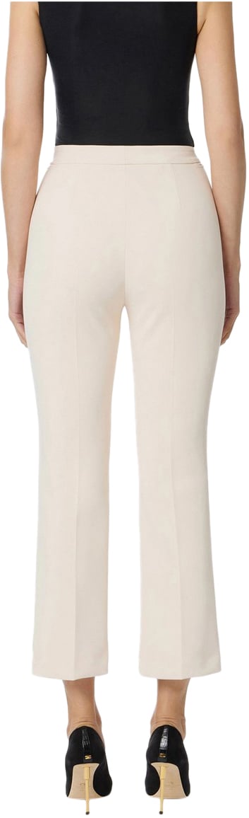 Elisabetta Franchi Trousers White Wit