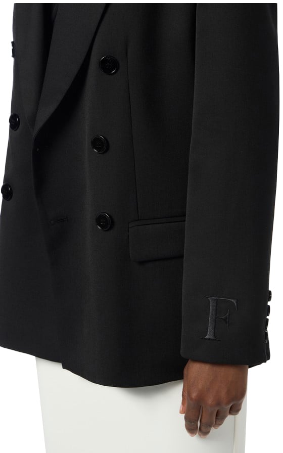 Elisabetta Franchi Trousers Black Zwart