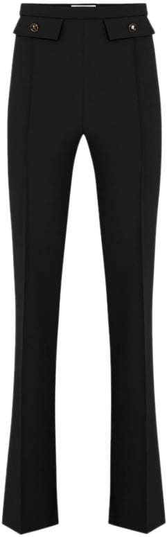 Elisabetta Franchi Trousers Black Zwart