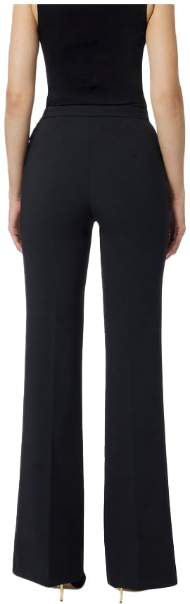 Elisabetta Franchi Trousers Black Zwart