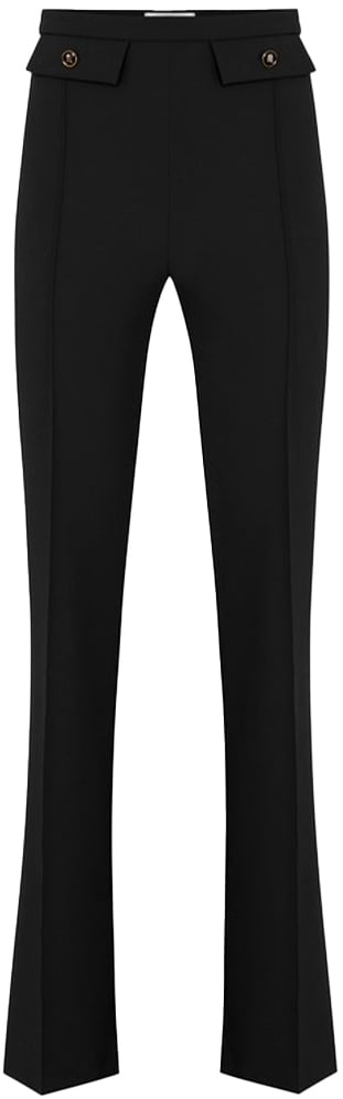 Elisabetta Franchi Trousers Black Zwart