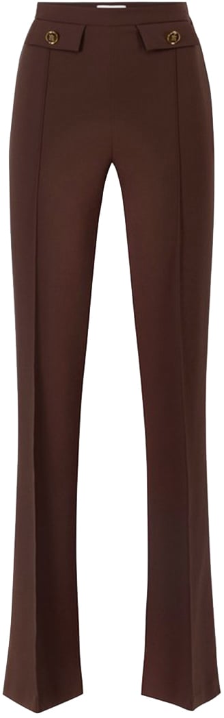 Elisabetta Franchi Trousers Brown Bruin