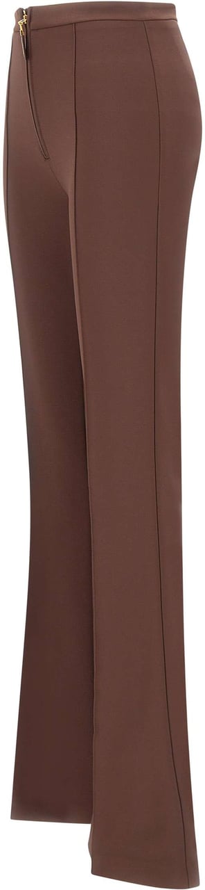 Elisabetta Franchi Trousers Brown Bruin