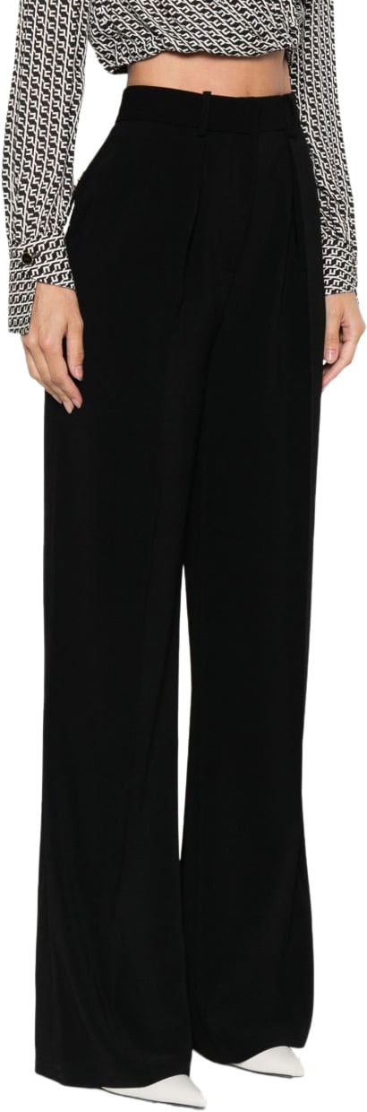 Elisabetta Franchi Trousers Black Zwart