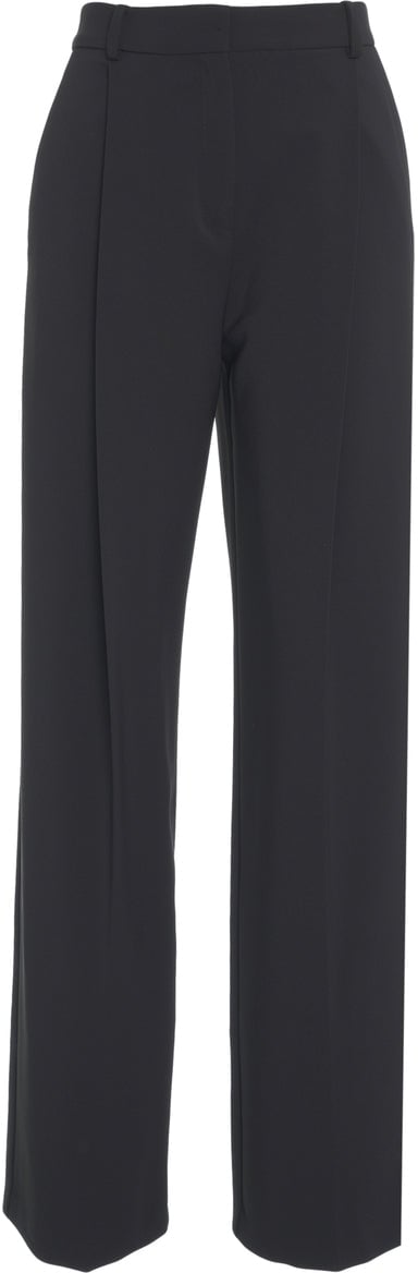 Elisabetta Franchi Flared trousers Zwart