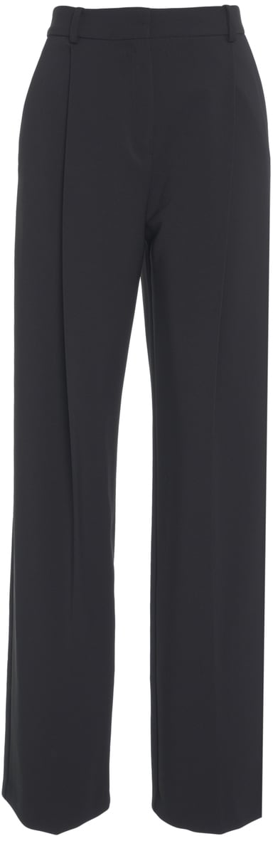 Elisabetta Franchi Pantaloni svasati Zwart
