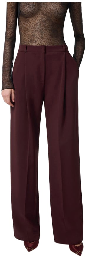 Elisabetta Franchi Trousers Red Rood