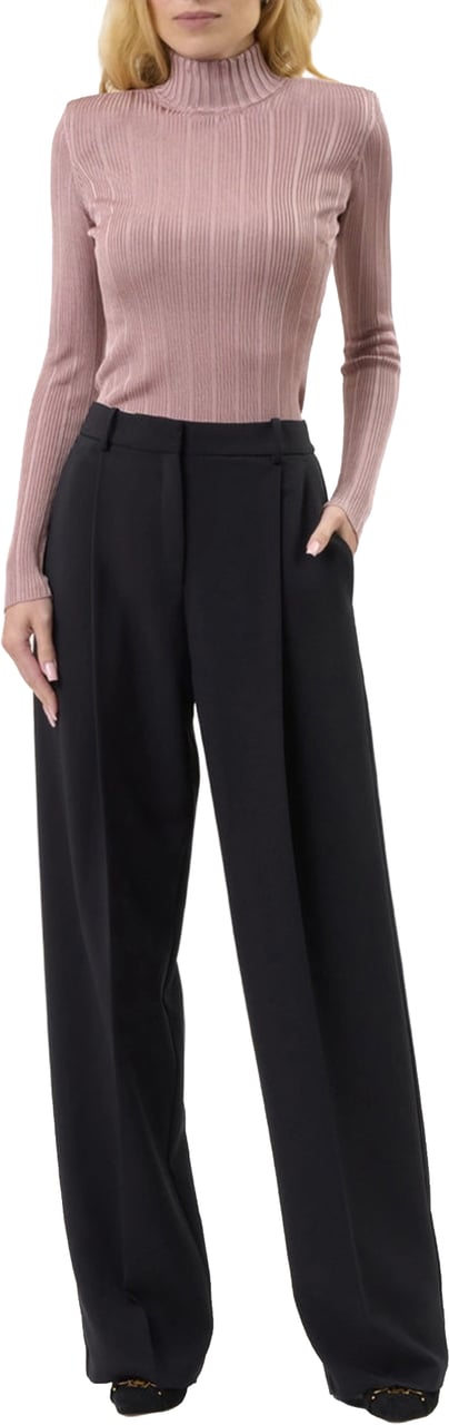 Elisabetta Franchi Trousers Black Zwart