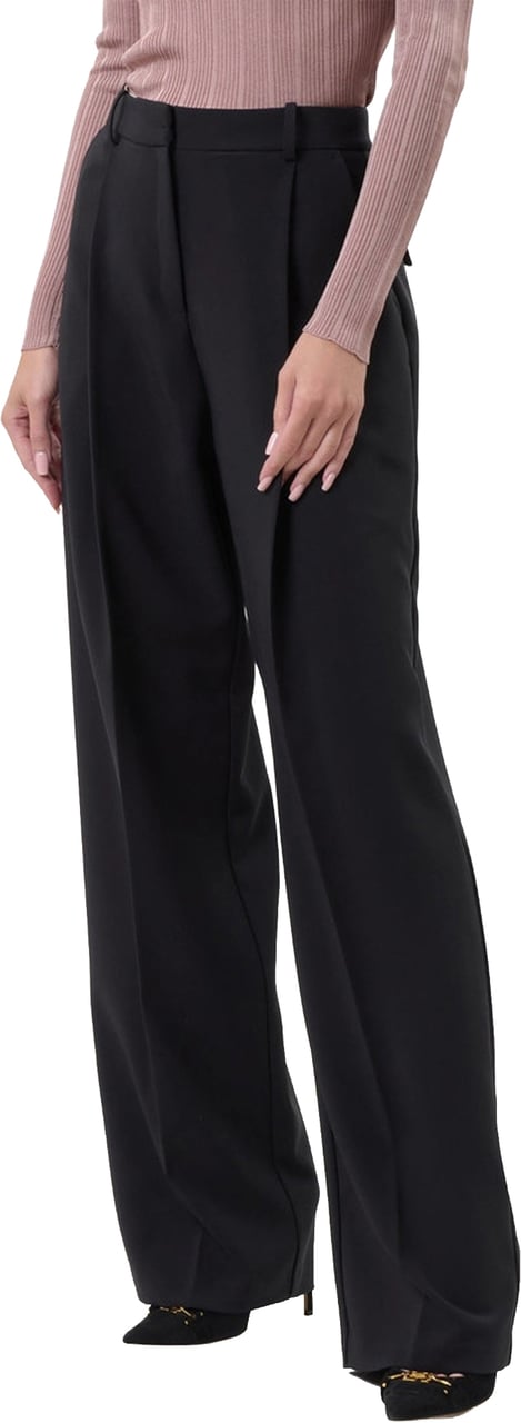 Elisabetta Franchi Trousers Black Zwart